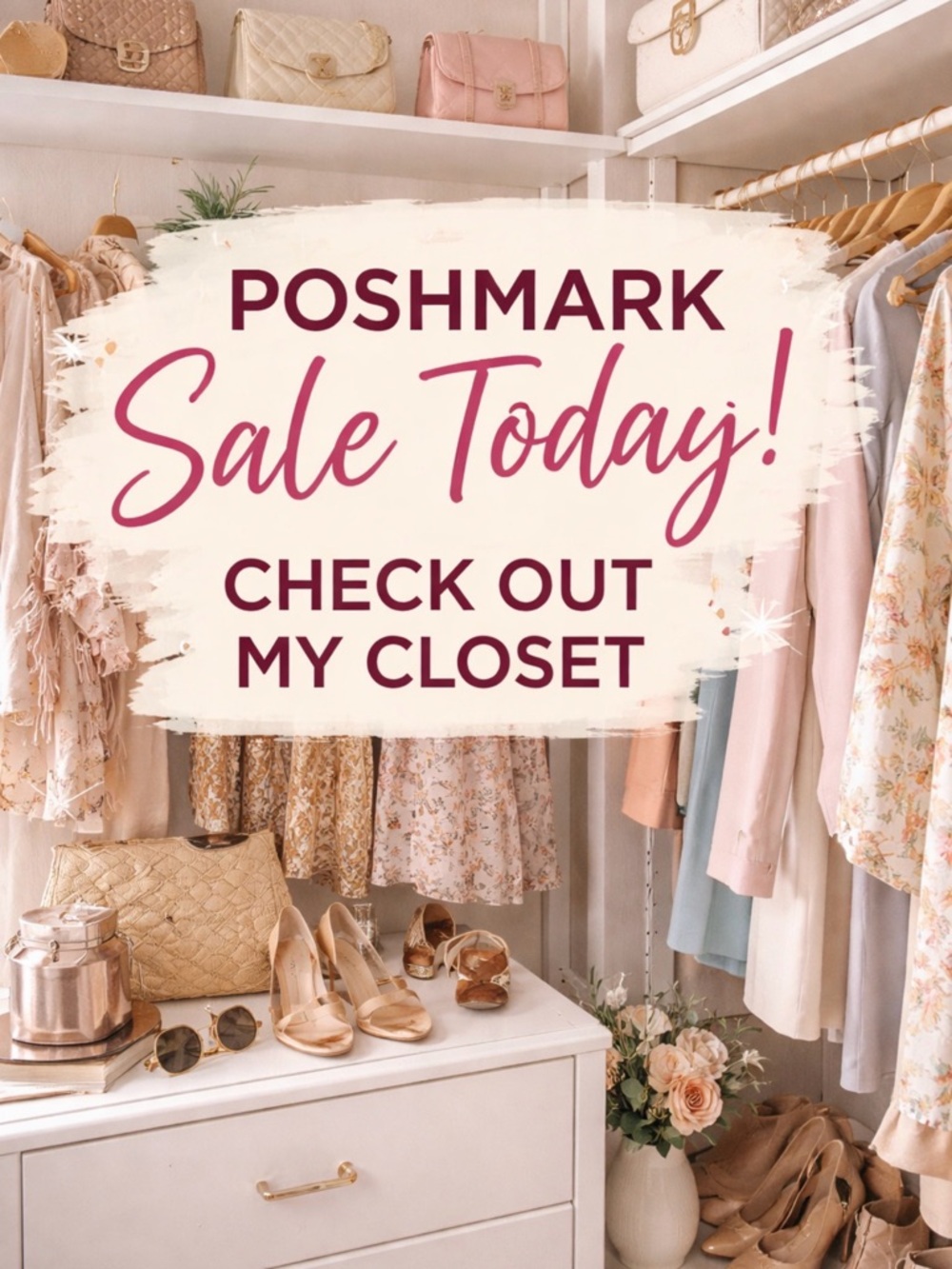 Poshmark Sale Today! Time to mark down and make room for more!
